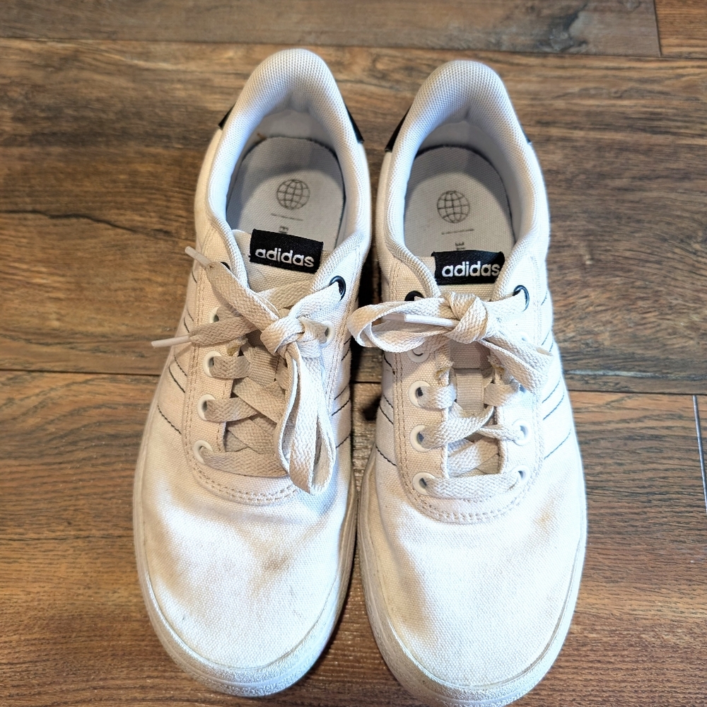 Adidas White Casual Sneakers